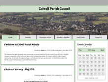 Tablet Screenshot of colwall.net